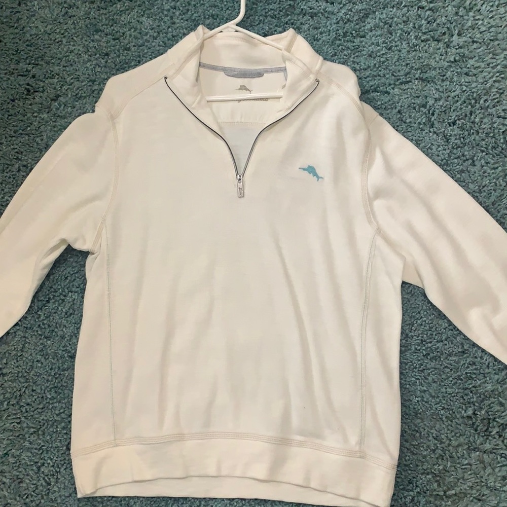 Tommy Bahama half zip pull over